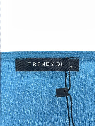 38 Beden mavi Renk Trendyol & Milla Mini Üst %70 İndirimli.