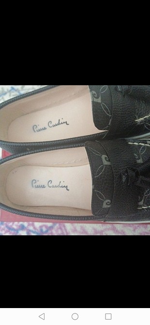 36 Beden siyah Renk Pierre cardin loafer