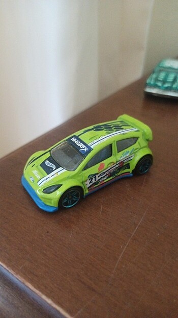2015 Hot Wheels #78 '12 Ford Fiesta Yeşil HW Off-Road: Yol Ralli