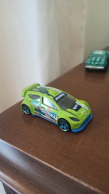  2015 Hot Wheels #78 '12 Ford Fiesta Yeşil HW Off-Road: Yol Ralli
