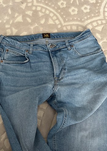 Geniş Kesim Mavi Denim Erkek Kot Pantolon - Görsel 2
