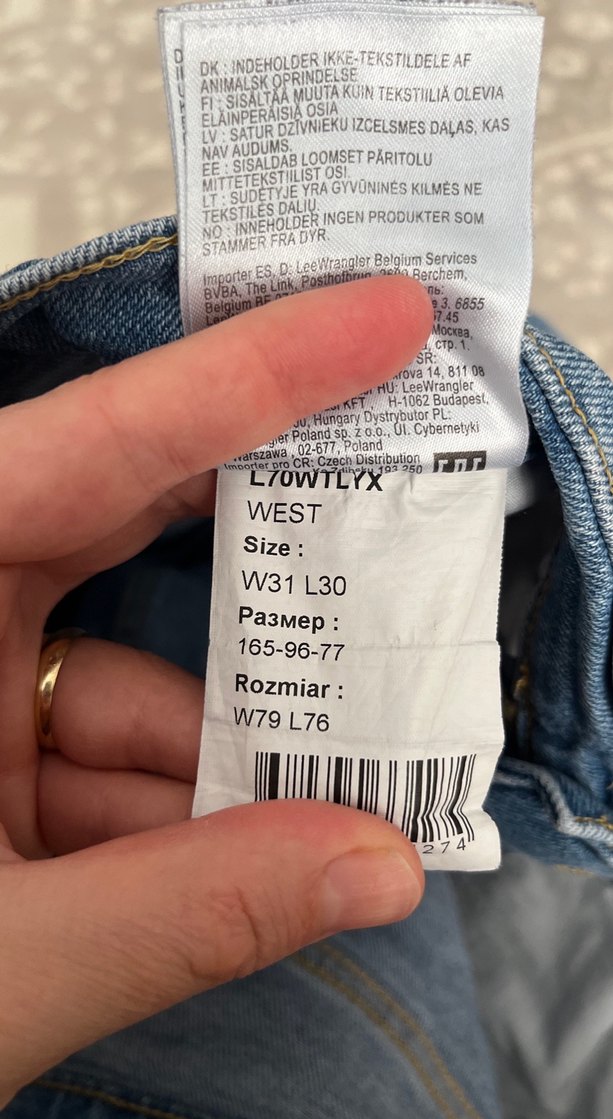 Geniş Kesim Mavi Denim Erkek Kot Pantolon - Görsel 3