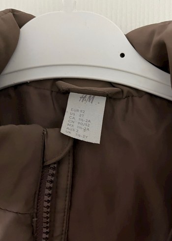 Erkek Çocuk Kahverengi Yünlü Yelek - Görsel 2