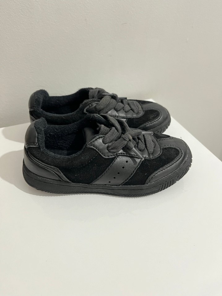Erkek Çocuk Siyah Basic Spor Ayakkabı - Görsel 3