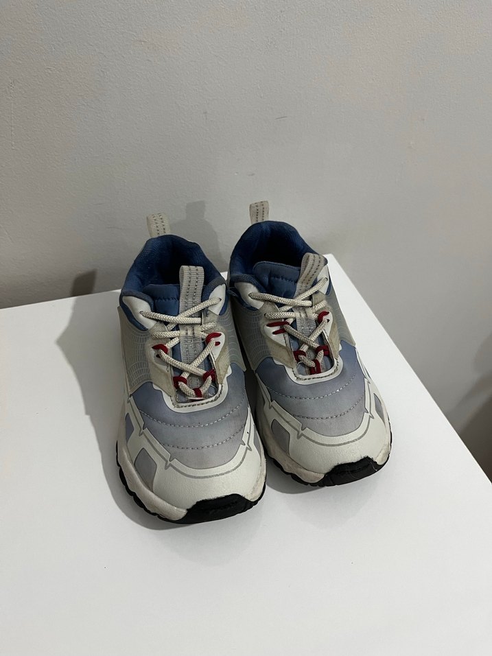 Erkek Çocuk Mavi Gri Street Wear Spor Ayakkabı - Görsel 2