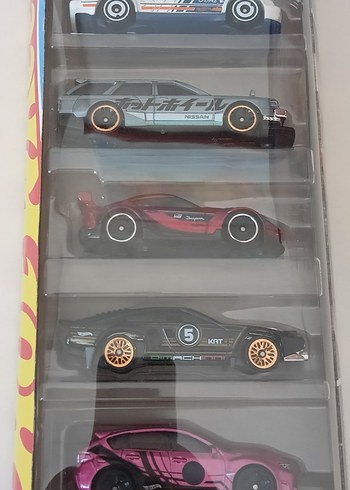 Hotwheels Nightburnerz Supralı 5 lı Set