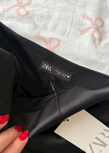 Kadın Siyah zara Straplez Bustiyer - Görsel 4