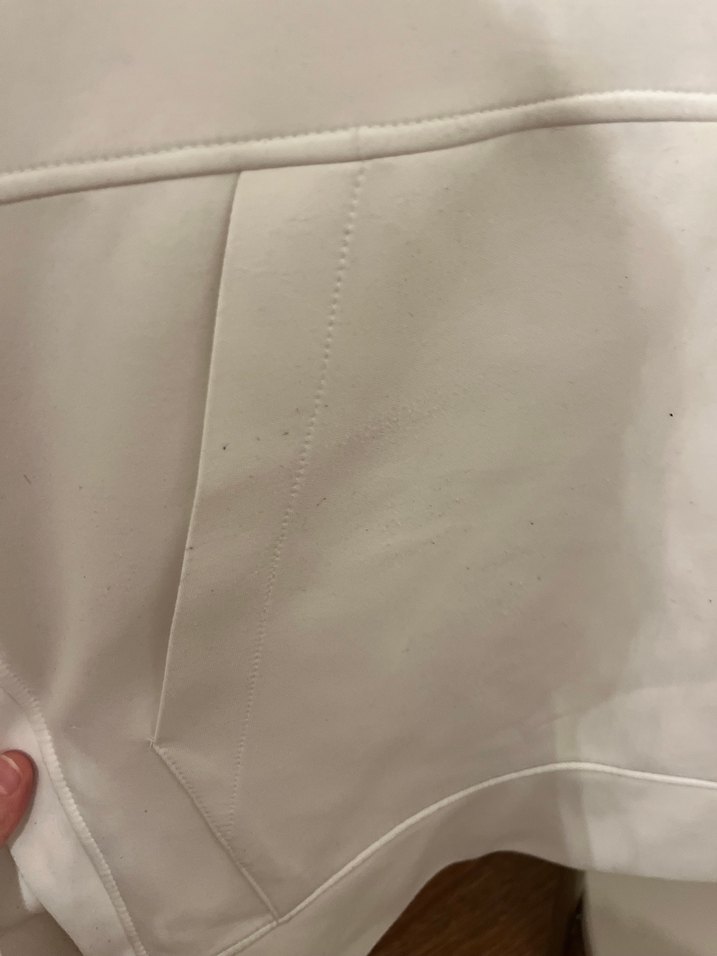 Lavinia Couture Beyaz Kapüşonlu Kadın Sweatshirt - Görsel 4