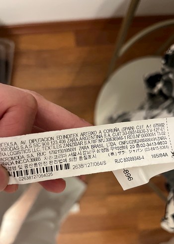 Zara Siyah-Beyaz Uzun Elbise - Görsel 6