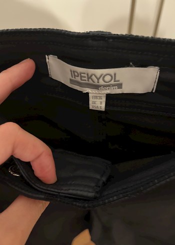 İpekyol Lacivert Mumlu Skinny Pantolon - Görsel 4