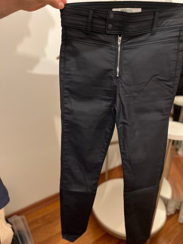 İpekyol Lacivert Mumlu Skinny Pantolon - Görsel 3