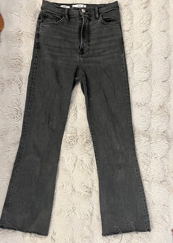 Mango Kısa Flare Kadın Jean - Görsel 2