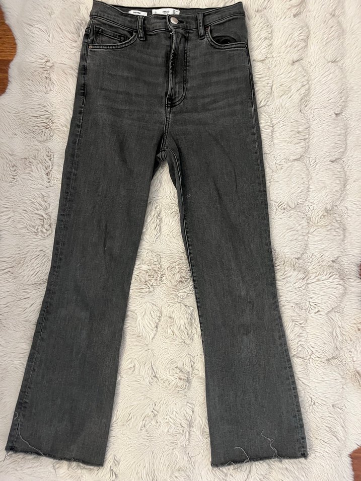 Mango Kısa Flare Kadın Jean - Görsel 2