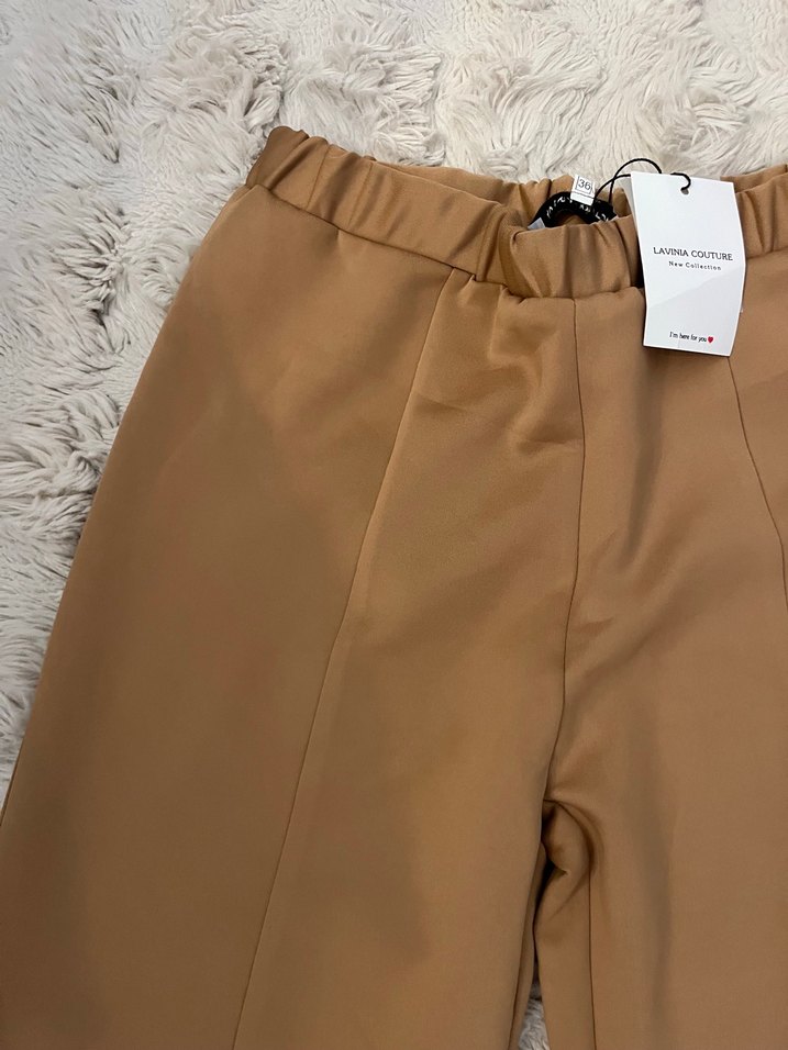 Lavinia Couture Camel Pantolon - Görsel 3