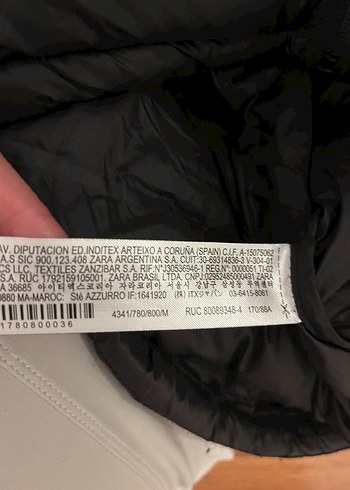 Zara siyah Midi Kadın Şişme Yelek - Görsel 4