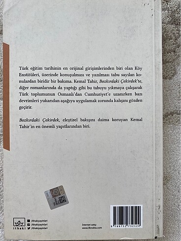 KEMAL TAHİR-BOZKIRDAKİ ÇEKİRDEK
