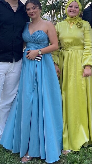 s Beden mavi Renk SO LADY MARKA 36 BEDEN ABİYE