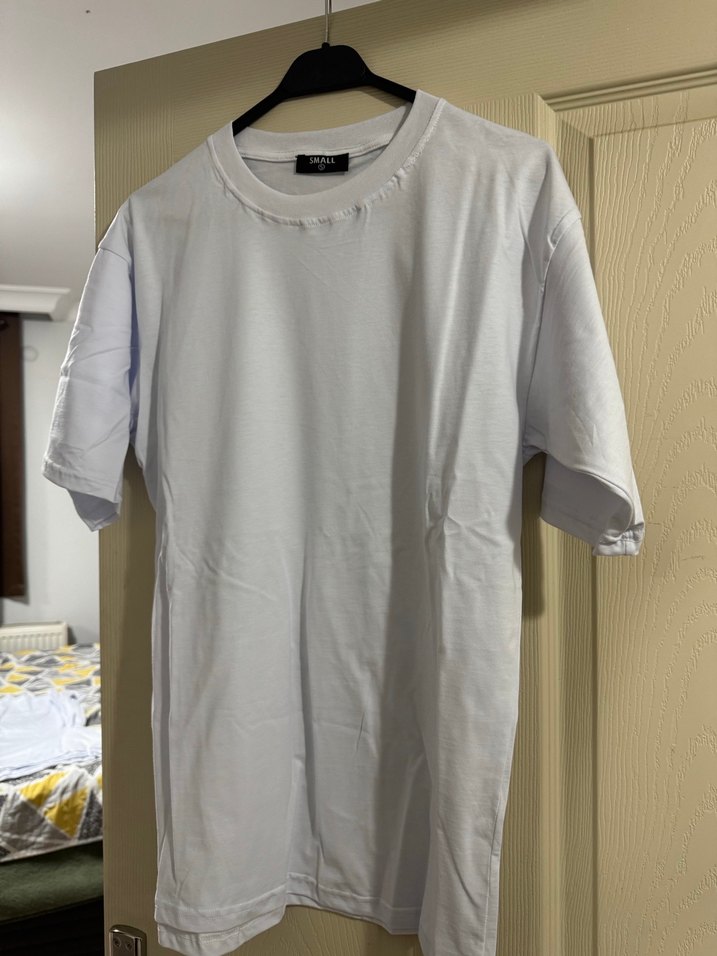 Beyaz Erkek T-shirt - Görsel 2