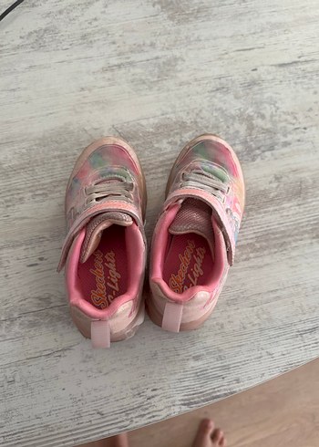 Kız Çocuk Pembe Renkli  Spor Ayakkabı - Görsel 5