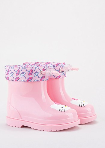 Igor Kız Çocuk Pembe Hello Kitty Bot - Görsel 2