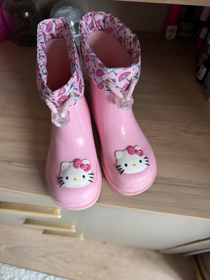Igor Kız Çocuk Pembe Hello Kitty Bot - Görsel 3