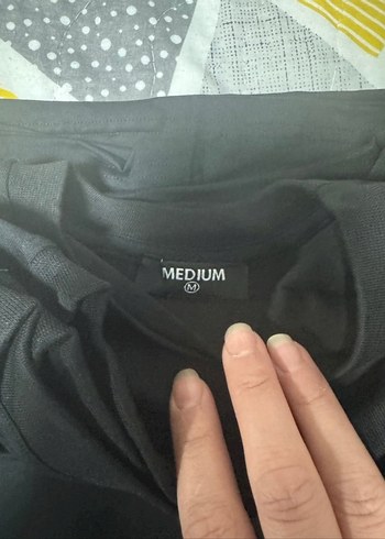 Erkek Siyah Basic  Tişört - Görsel 6