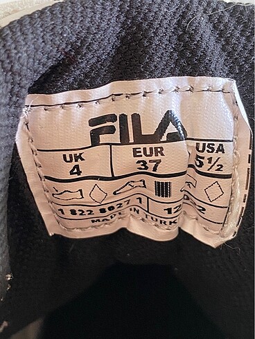 37 Beden pembe Renk Fila spor ayakkabı