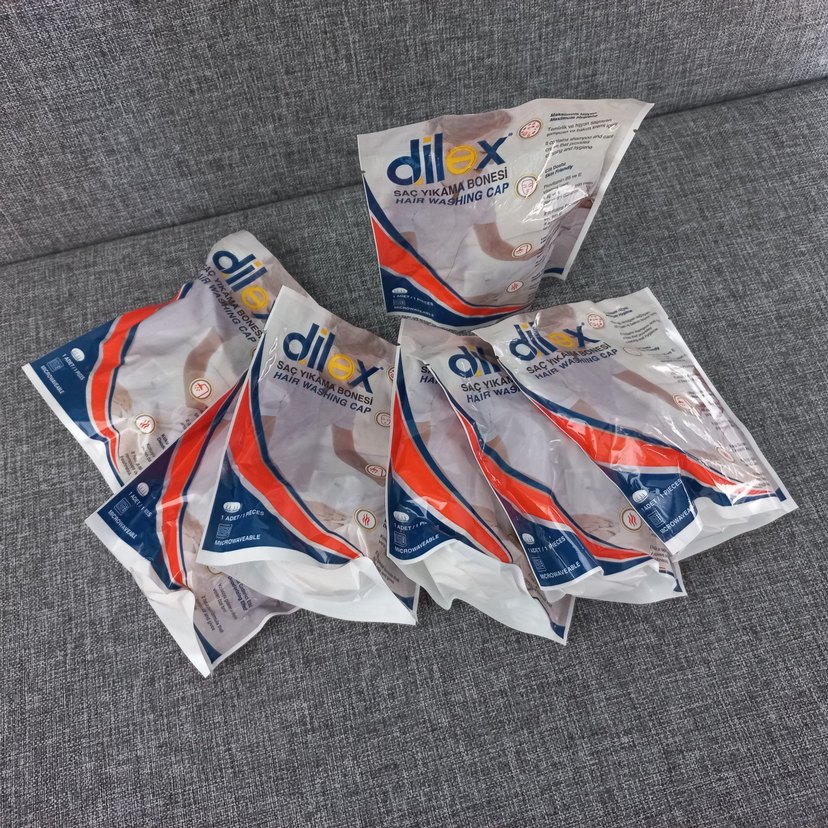 Dilex Hijyenik Şampuanlı Saç Yıkama Bonesi 1 Adet - Görsel 2