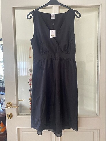 VERO MODA - Siyah yazlık elbise