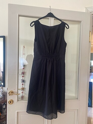 m Beden siyah Renk VERO MODA - Siyah yazlık elbise