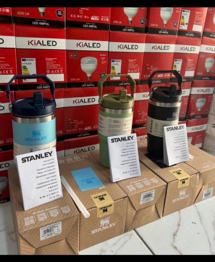 Pastel Renkli Stanley Termos Kupa Seti - Görsel 2