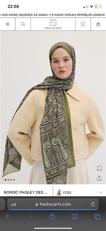 bohemian breeze fresh scarf şal