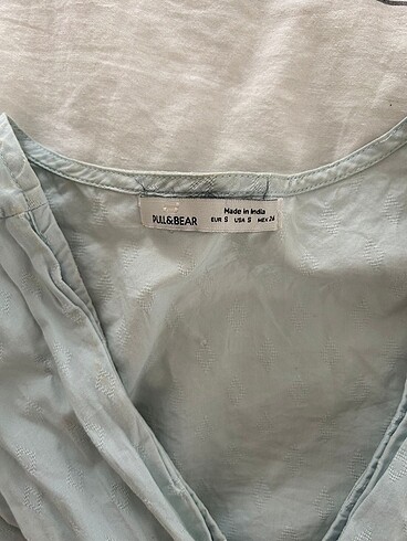 Pull and Bear Pull Kabarık kollu bluz