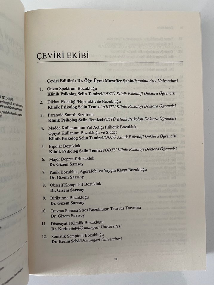 Anormal Psikolojide Vaka Çalışmaları Nobel - Görsel 3