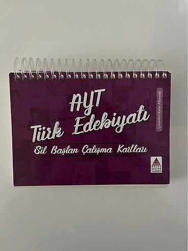 AYT Edebiyat Çalışma Kartları Delta Kültür