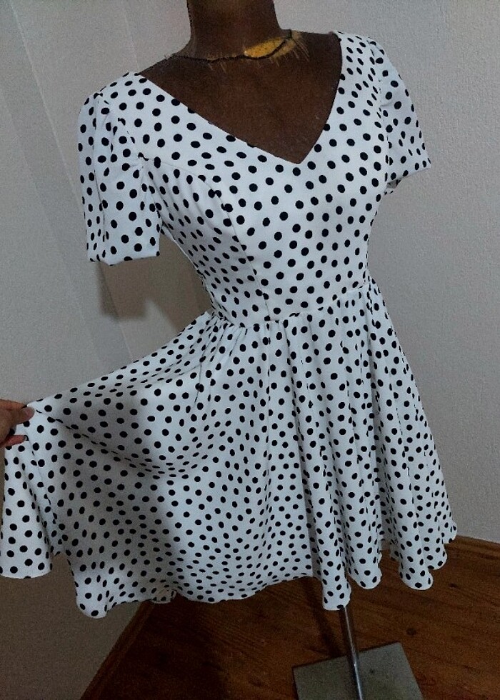 Kısa elbise - Görsel 5