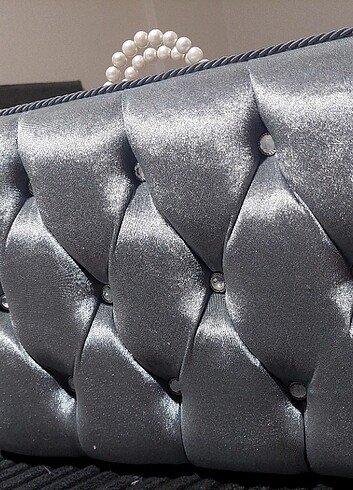 Çeyiz sandığı çantalı  3 boy inci detaylı  - Görsel 7