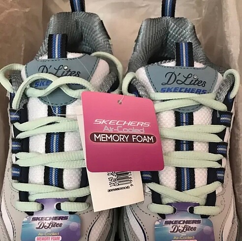 40 Beden mavi Renk Skechers D?lites