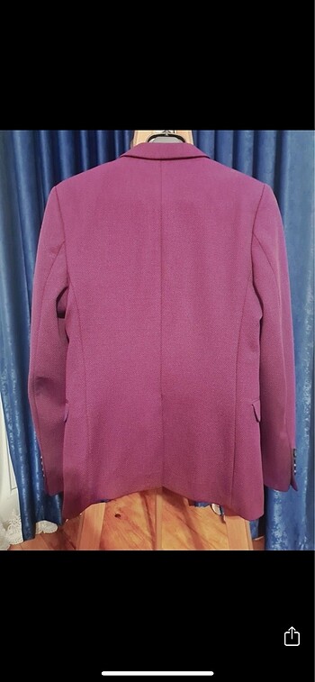 48-6 drop Beden 48-6 slim fit Bordo Ceket