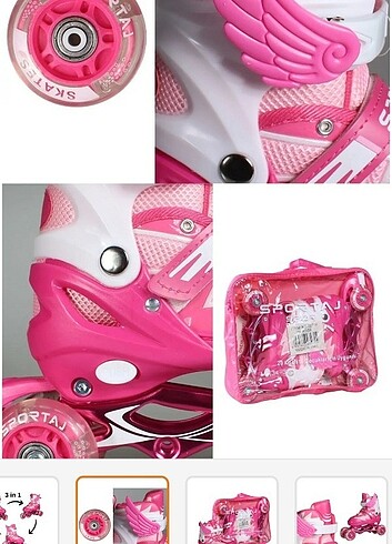 Kız çocuk paten (fiyat düştü) - Görsel 2