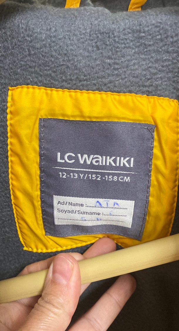 Parlak Sarı Fermuarlı Erkek Çocuk Mont - Görsel 4