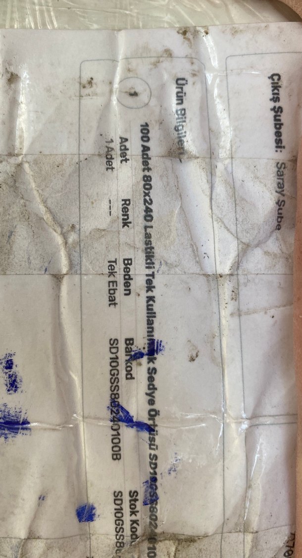 Beyaz Düz Renk Yatak Koruyucu sedye örtüsü - Görsel 2