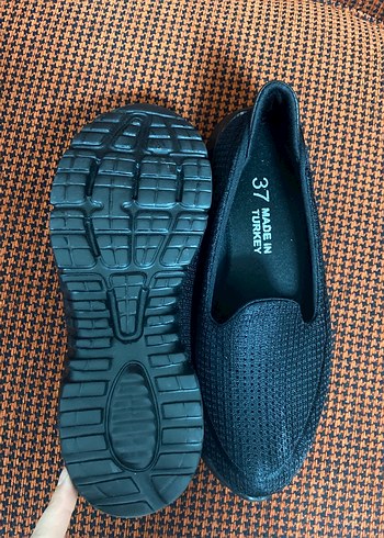 Kadın Siyah yürüyüş Ayakkabı - Görsel 2