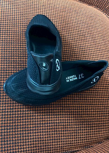 Kadın Siyah yürüyüş Ayakkabı - Görsel 3