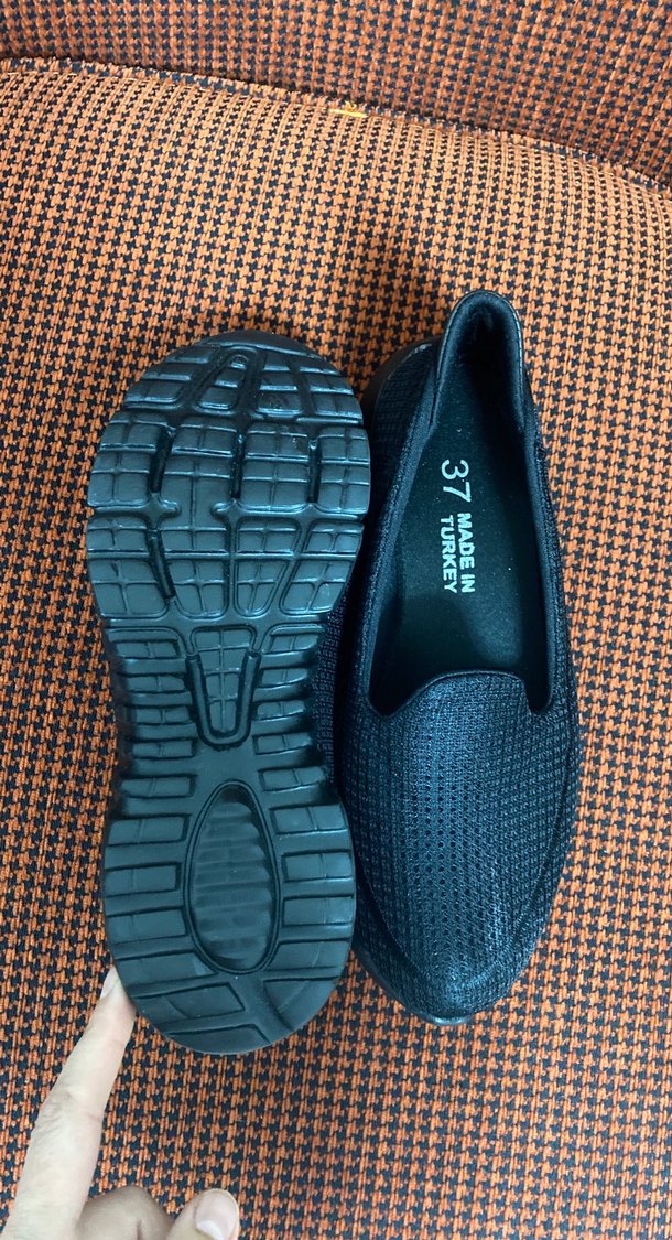 Kadın Siyah yürüyüş Ayakkabı - Görsel 2