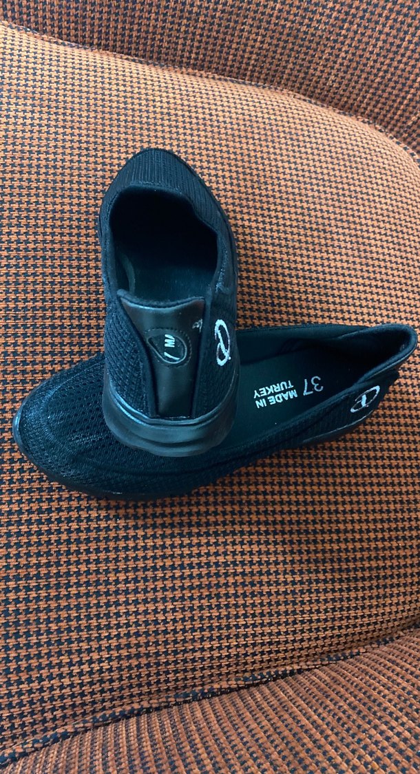 Kadın Siyah yürüyüş Ayakkabı - Görsel 3