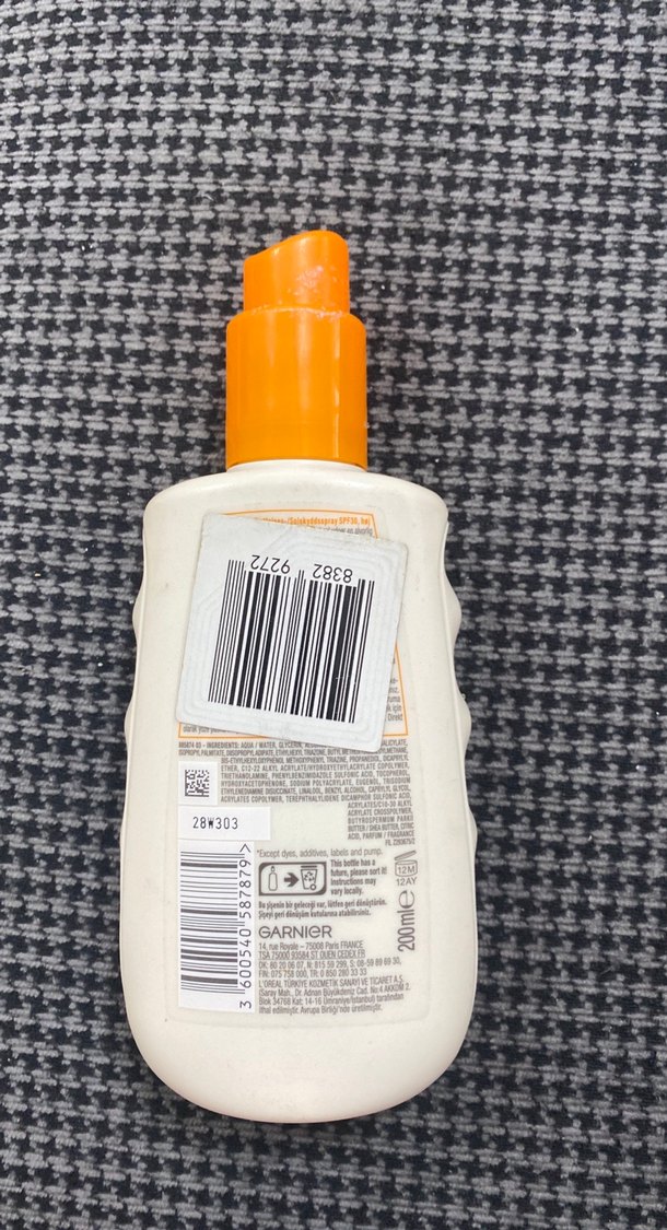 Garnier Ambre Solaire SPF 30 Koruyucu Sprey - Görsel 3