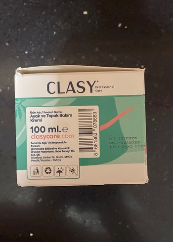 Clasy Çatlak Onarıcı Krem 100ml - Görsel 4