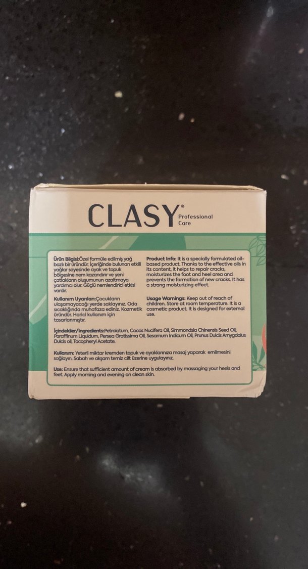 Clasy Çatlak Onarıcı Krem 100ml - Görsel 3