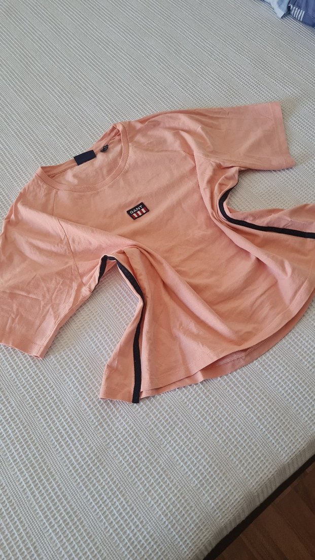 yavruağzi renkte gant marka tişört - Görsel 2